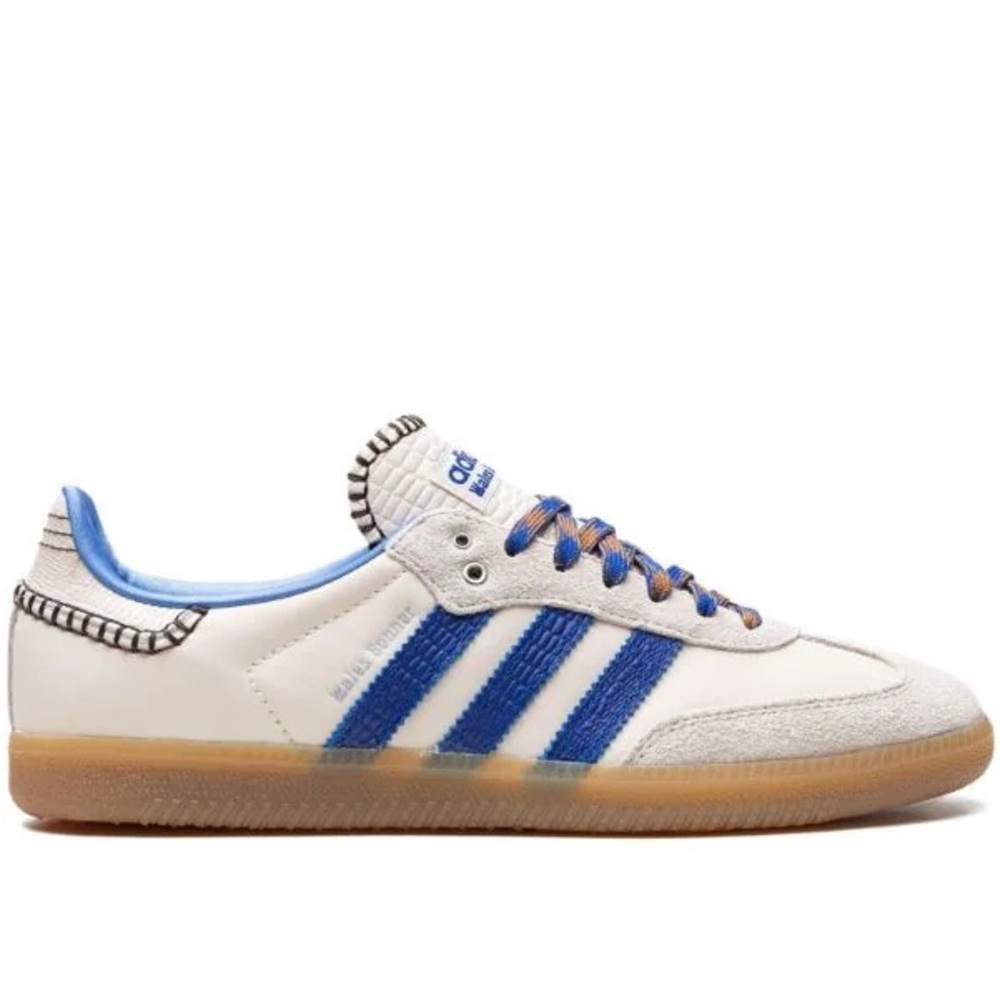 NWT WALES BONNER x ADIDAS Samba Wonder Clay Royal Blue Sneakers US 6-6.5W